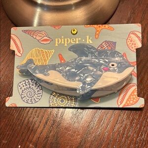 Piper K dolphin hair clip